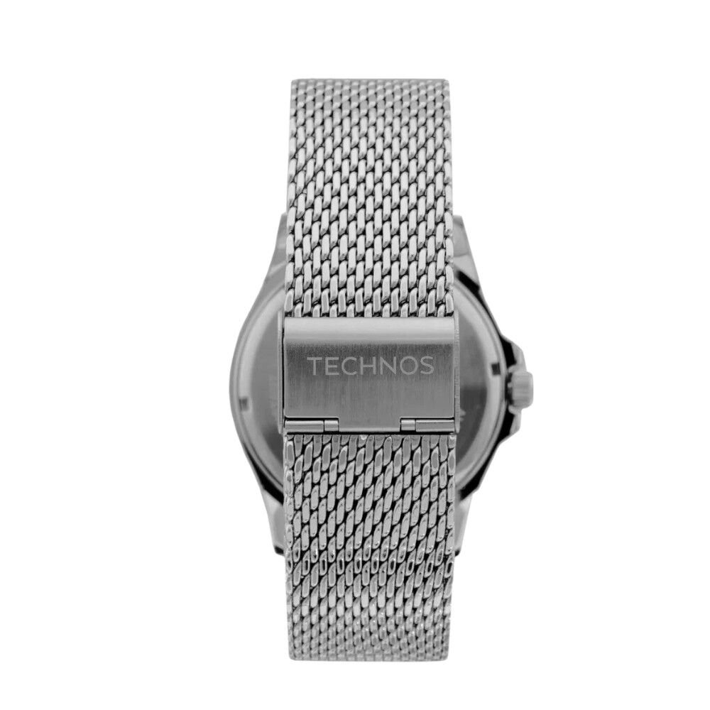 Relógio Technos Prata Esteira