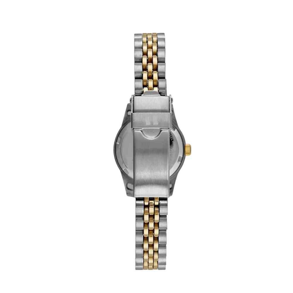 Relógio Seculus Aço Prata e Dourado