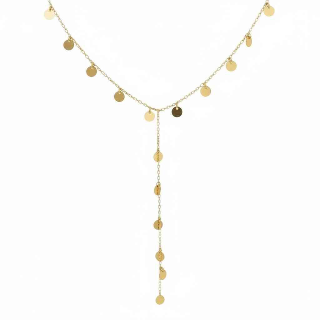 Colar Gravata em Ouro 18k