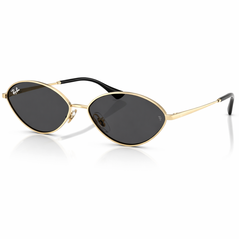 Óculos de Sol Feminino Dourado Ray-Ban