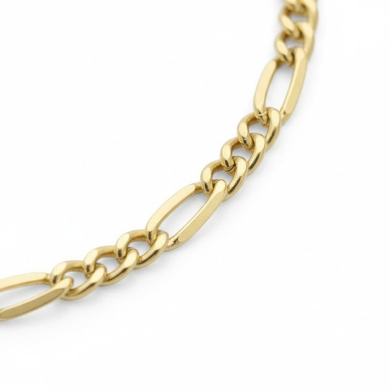 Pulseira Grumet 3x1 em Ouro 18K – 21cm