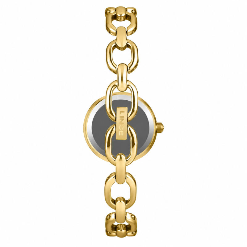 Relógio Lince Feminino | Dourado 