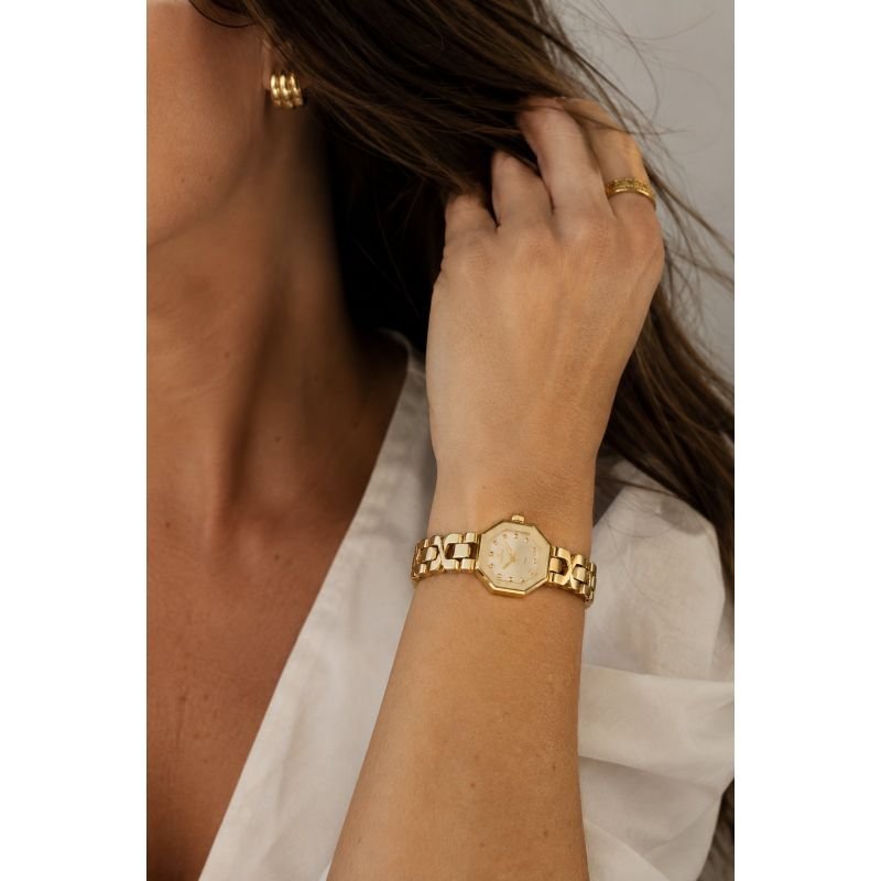 Relógio Technos Feminino Elos Dourado