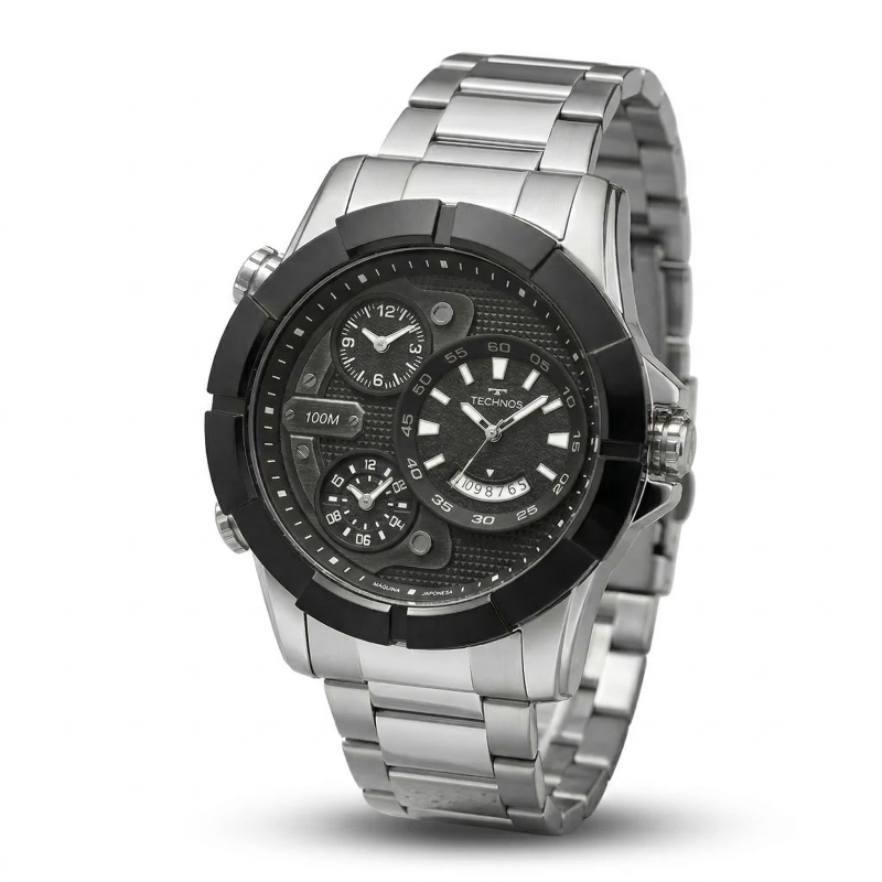 Relógio Technos Masculino Legacy Prata
